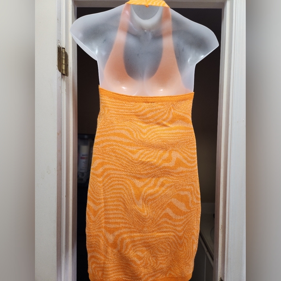 H&M Divided fine knit halter dress Size XL - Picture 2 of 6